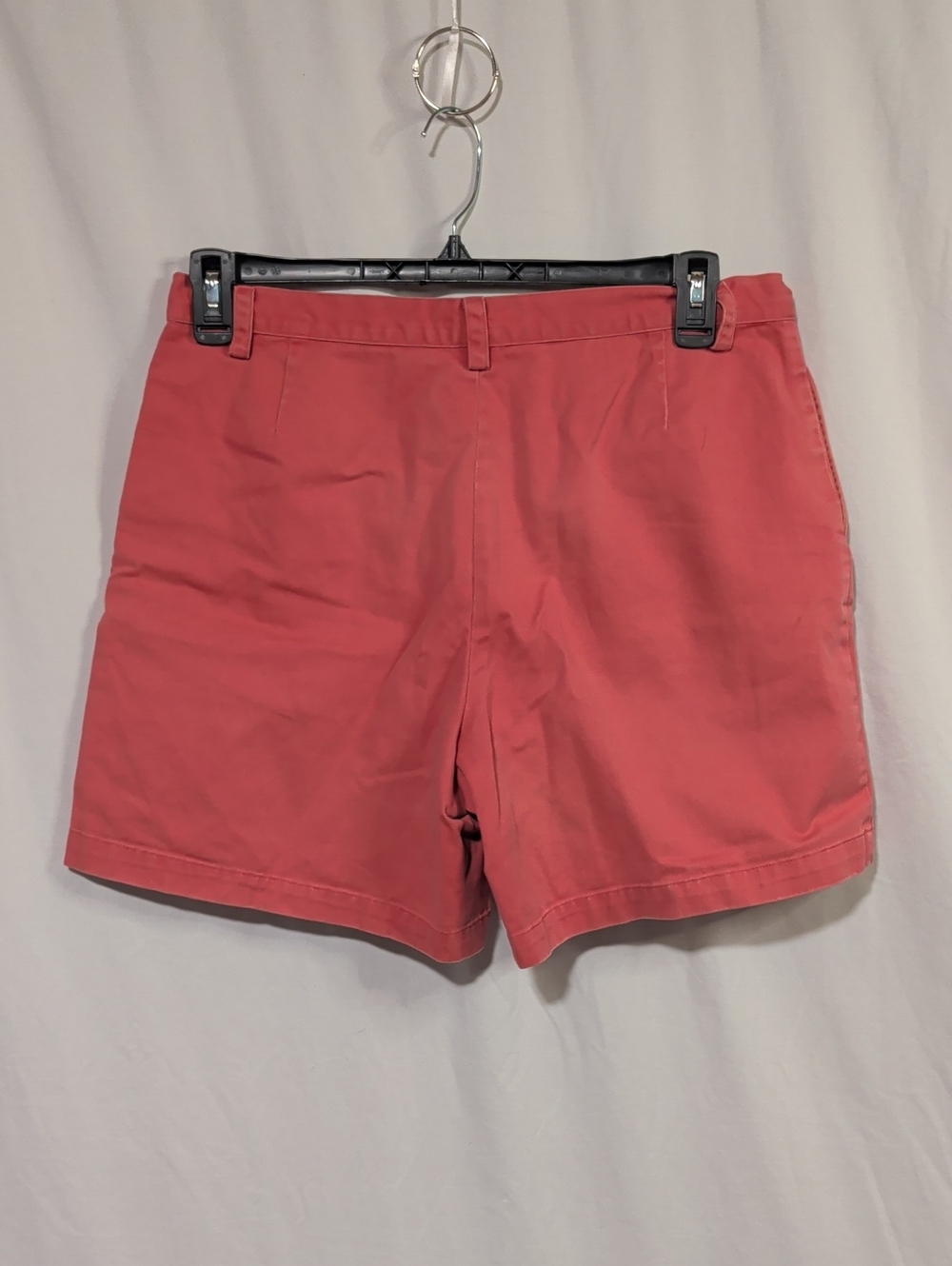 Ralph Lauren Sport Pink Salmon Chino Shorts Women’s Size 14 100% Cotton - Picture 2 of 11